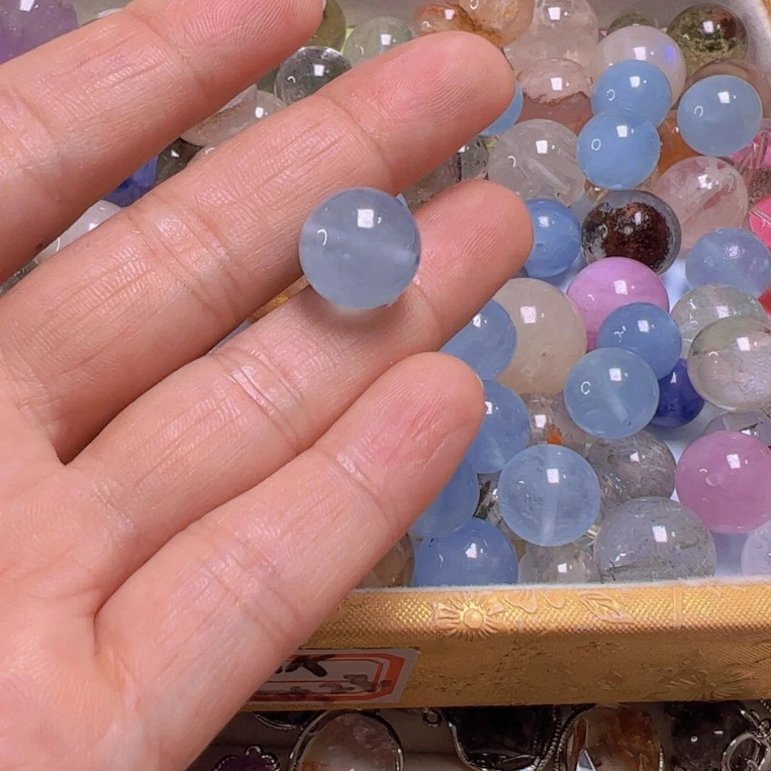 水晶手链银S800镀金镶嵌鱼**?