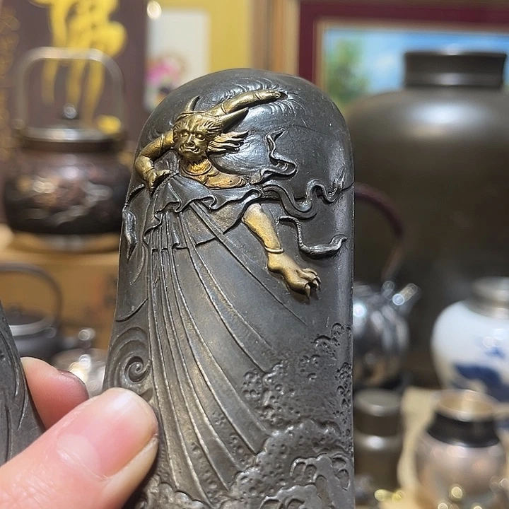 锡中古工艺品摆件