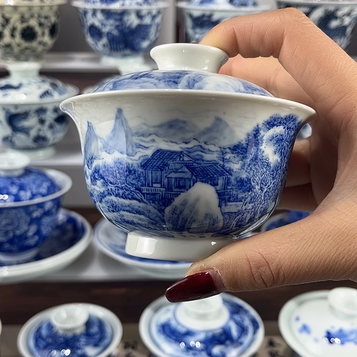 景德镇溪山绘手工制作