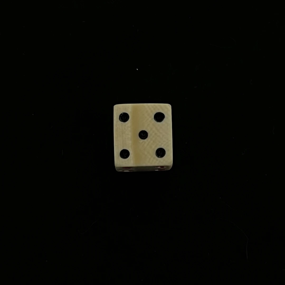 PK230 骰子(无孔)只做天然猛犸牙