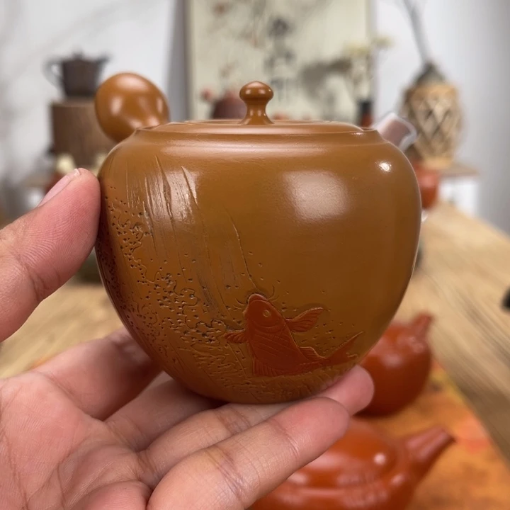 段***位常滑二代舜园手作茶壶