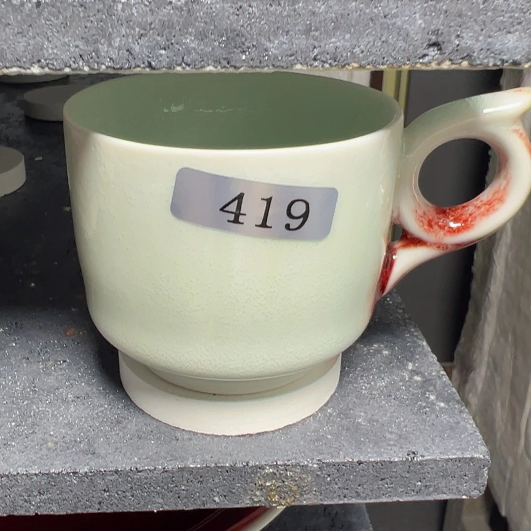 陶景德镇陶瓷郎红微瑕