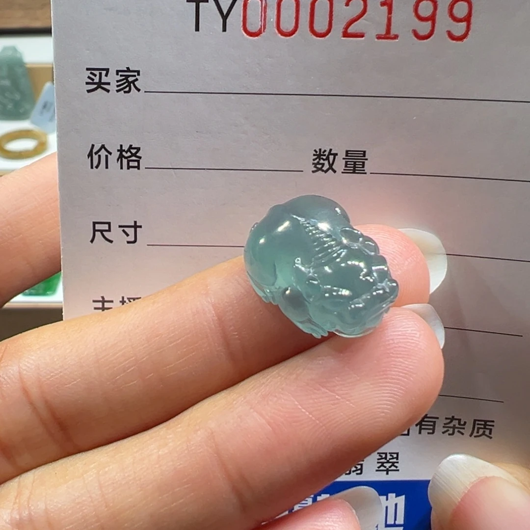 翡翠未镶嵌颈饰2199