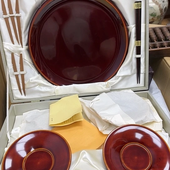 瓷片摆件工艺品瓷器摆件777