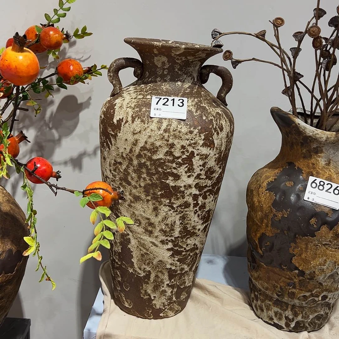 瓶7213高45陶瓷9陶瓷花瓶无孔