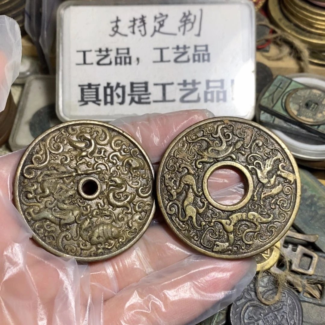 铜现代工艺品学习币