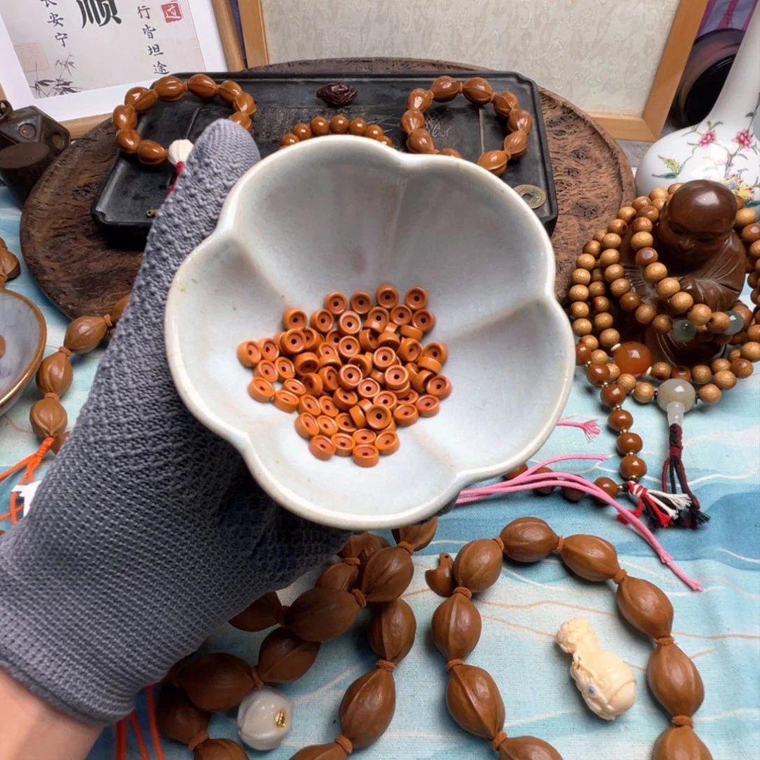 橄榄核手串/手链锦沄橄榄核-橄榄核隔片