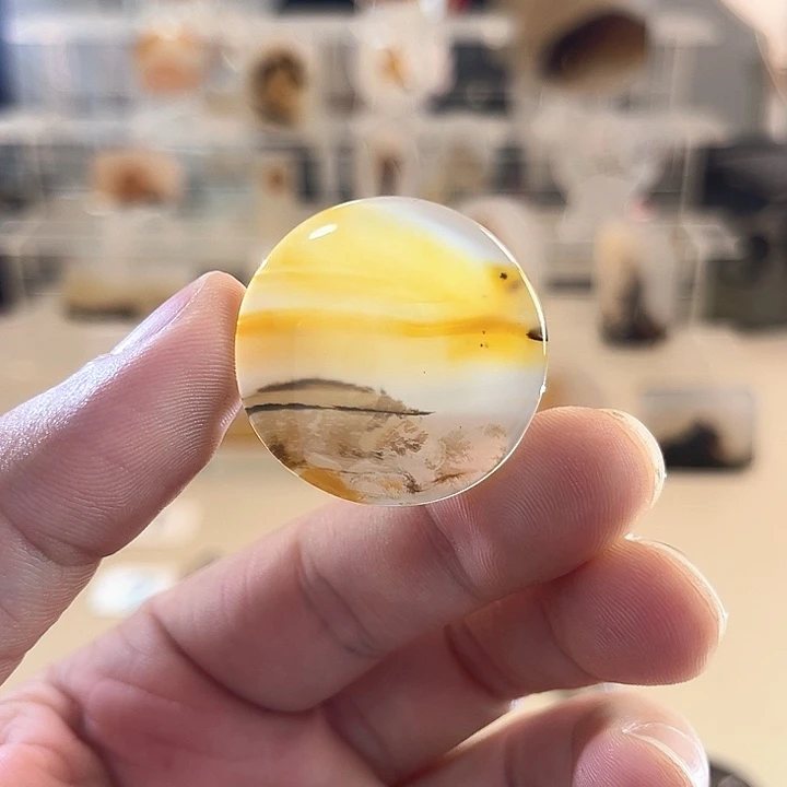 玛瑙/玉髓未镶嵌吊坠(不含链)