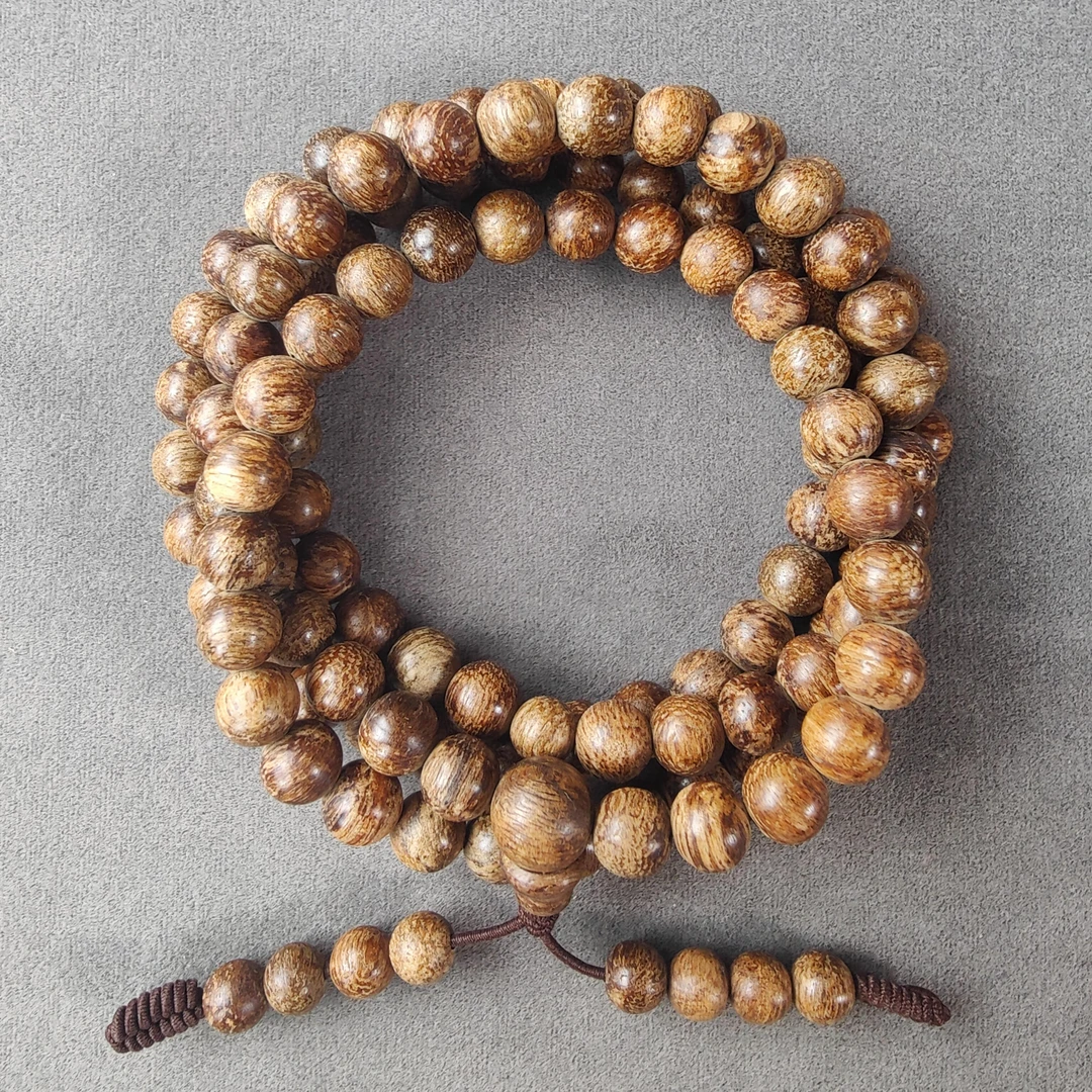 沉香历香安汶正区沉香手串0.7C636圆珠多圈 多样性发货1条