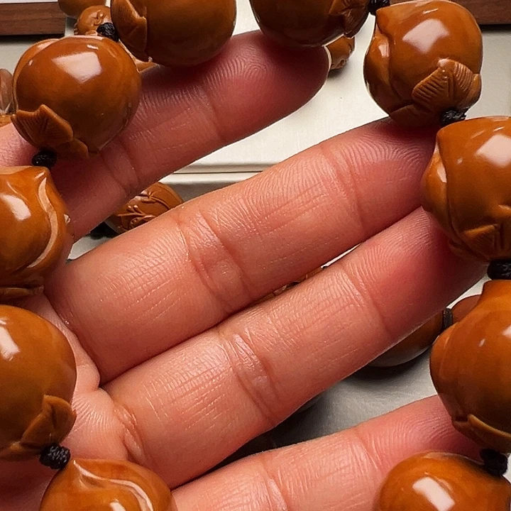 手串/手链橄榄核寿桃串