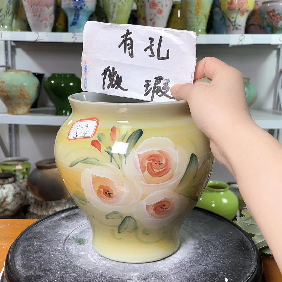 景德镇陶瓷花盆花器暇256