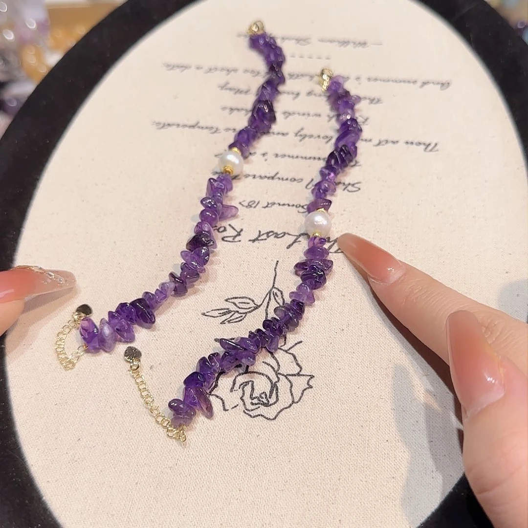 水晶手链未镶嵌多样性发一