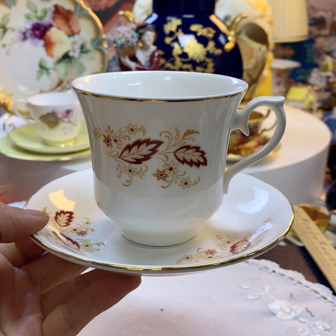 瓷片瓷器欧瓷咖啡杯水晶杯