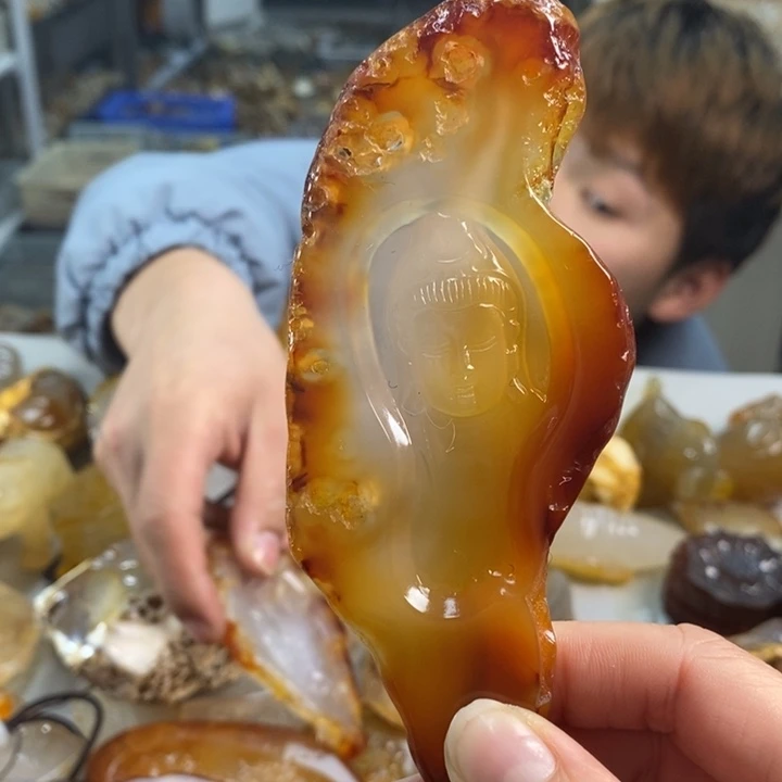 玛瑙/玉髓吊坠(不含链)未镶嵌