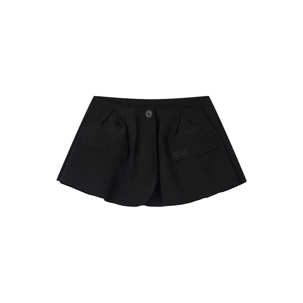 UOOYAA/乌丫立体口袋抽褶裙裤UY24214K499162