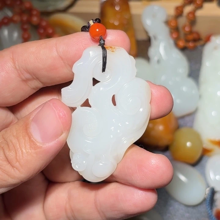 和田玉(白玉)戒指未镶嵌