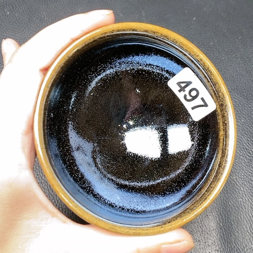 【闪购商品】茶盏全手工真建盏放漏