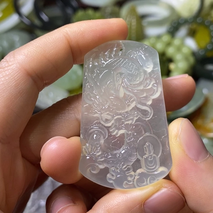 岫玉岫玉挂件未镶嵌