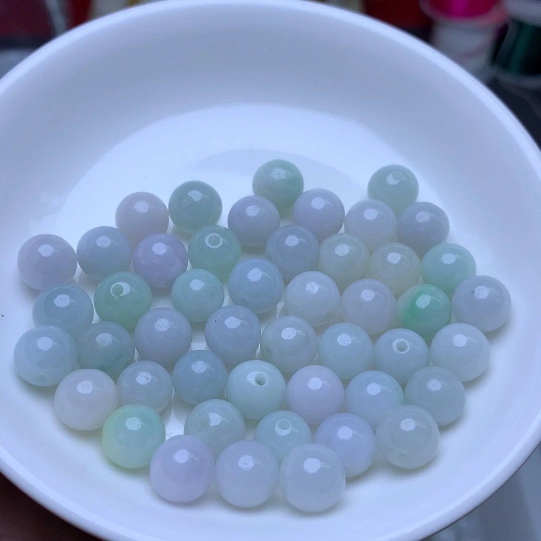 【闪购商品】未镶嵌手链翡翠卡8.8冰三彩24个
