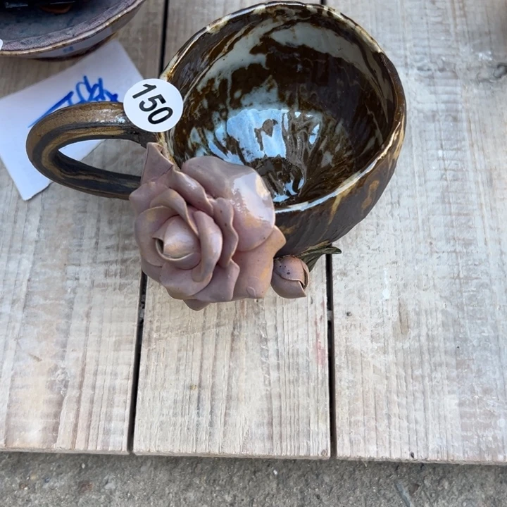 芬***2盘懿树日式手捏餐具茶具