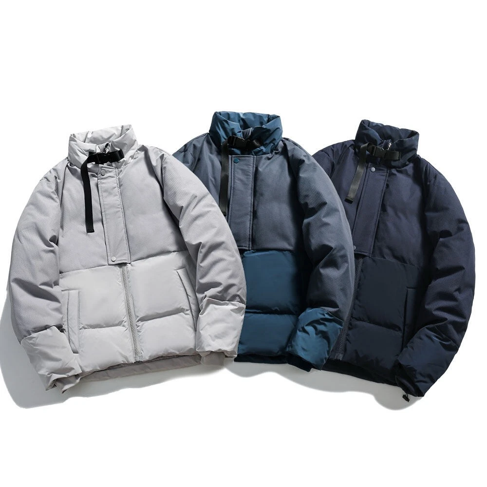 冬季新款加厚立领面包服棉衣-1163