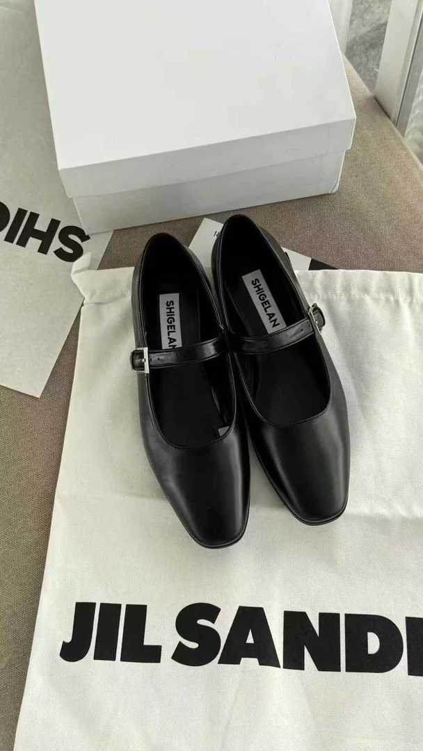 诗歌兰春款女鞋英伦风玛丽珍单鞋