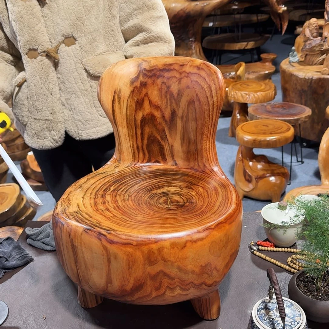 香樟木靠背椅34-28-21/41