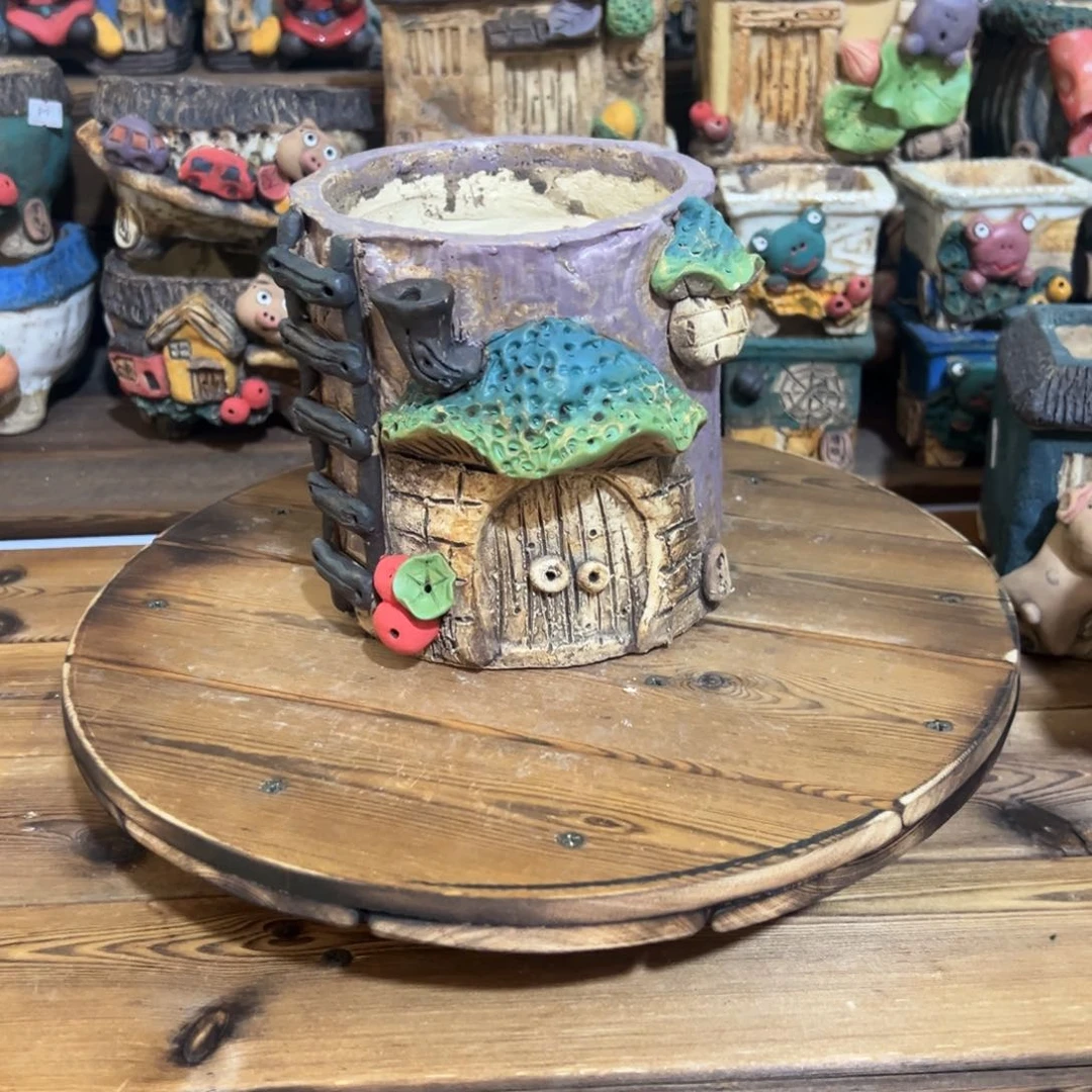 红陶甜****y嘻哈多肉花盆