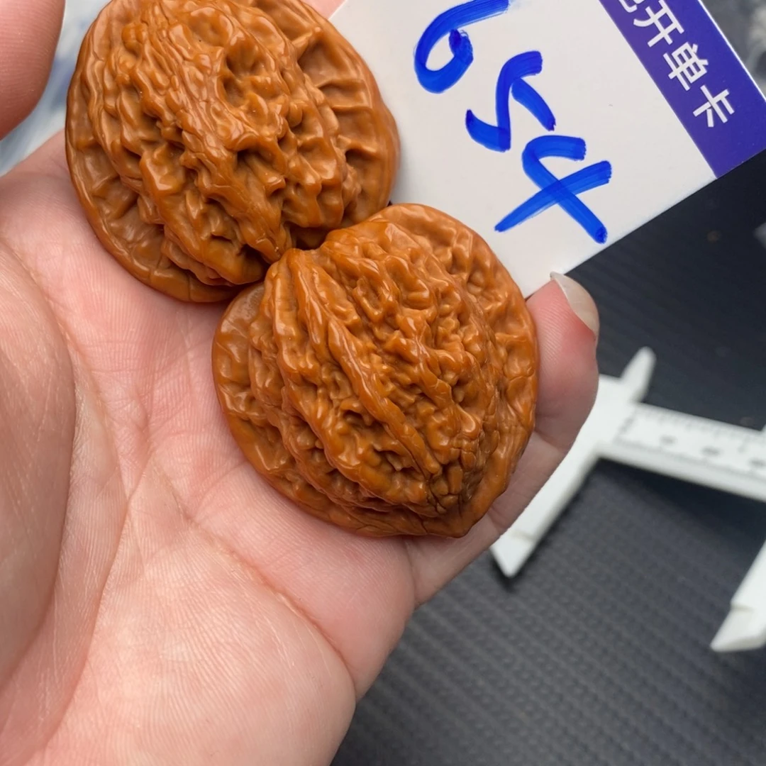 文玩核桃把件虎头41