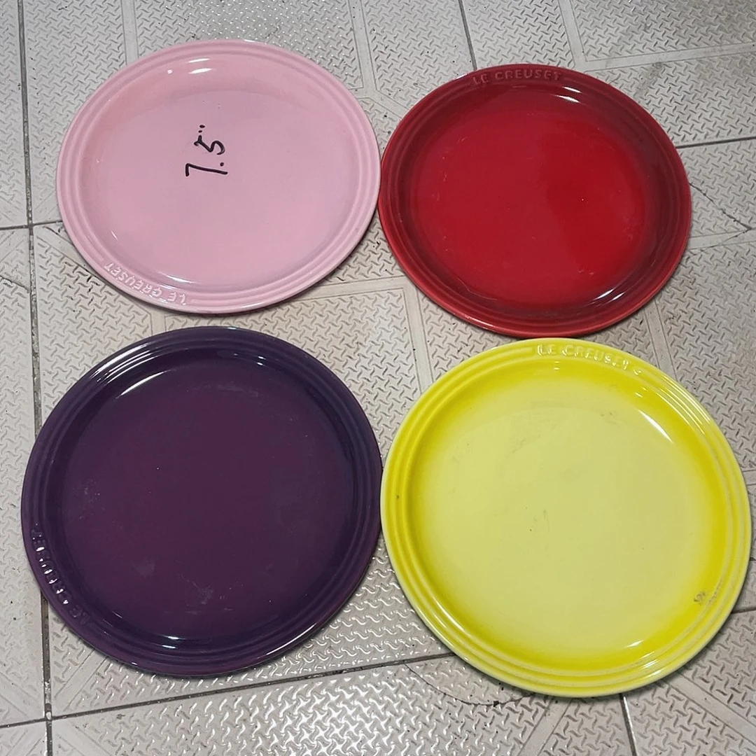 陶微瑕陶瓷餐具家用 两个7,5