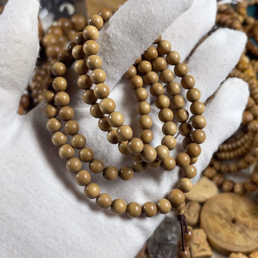 檀香木手串/手链/老山檀香108✖️0.6