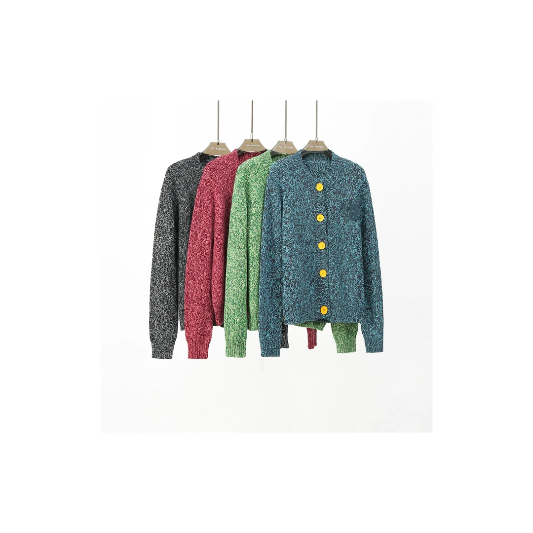 【DAXIU轻奢】秋冬花纱百搭针织衫-9253