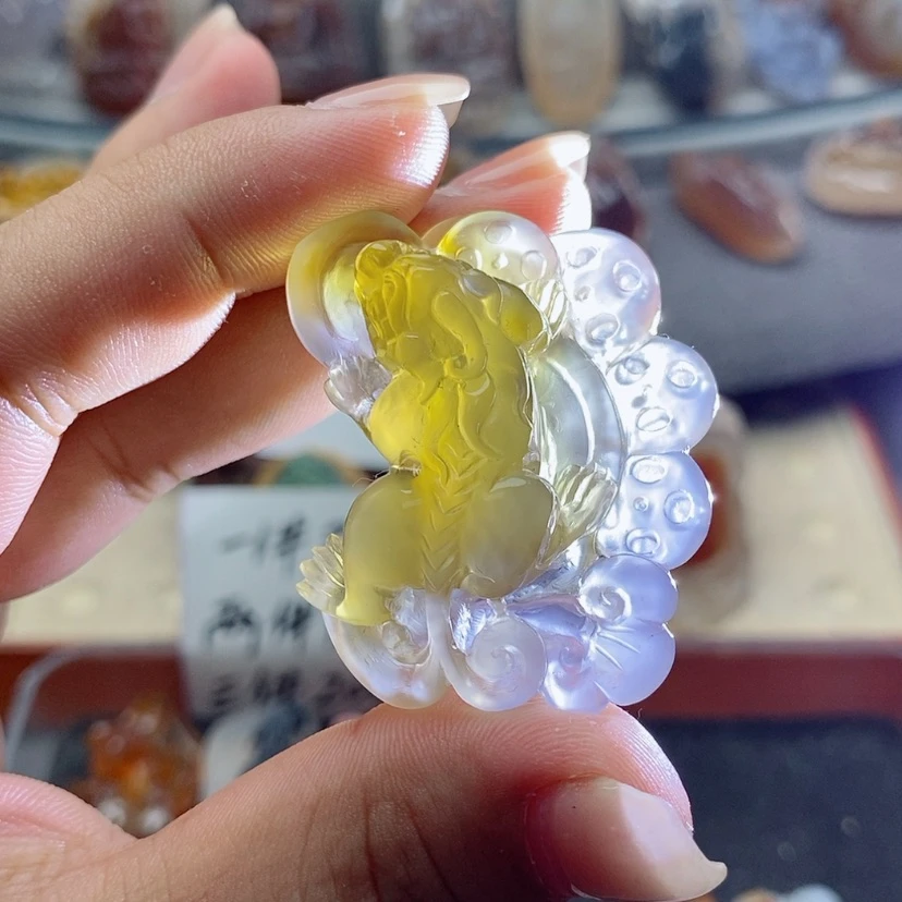 【闪购商品】未镶嵌吊坠定制玛瑙