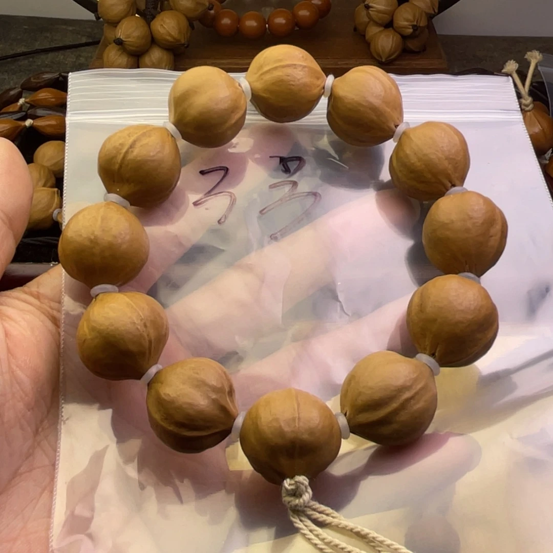 橄榄核手串/手链21*22尺寸百年老树铁核鸡蛋核3号精品