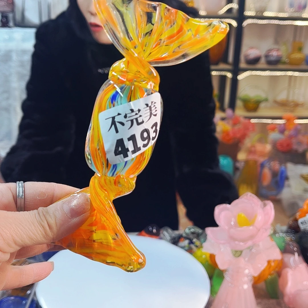 4193开播特家悦琉璃工艺品不完美