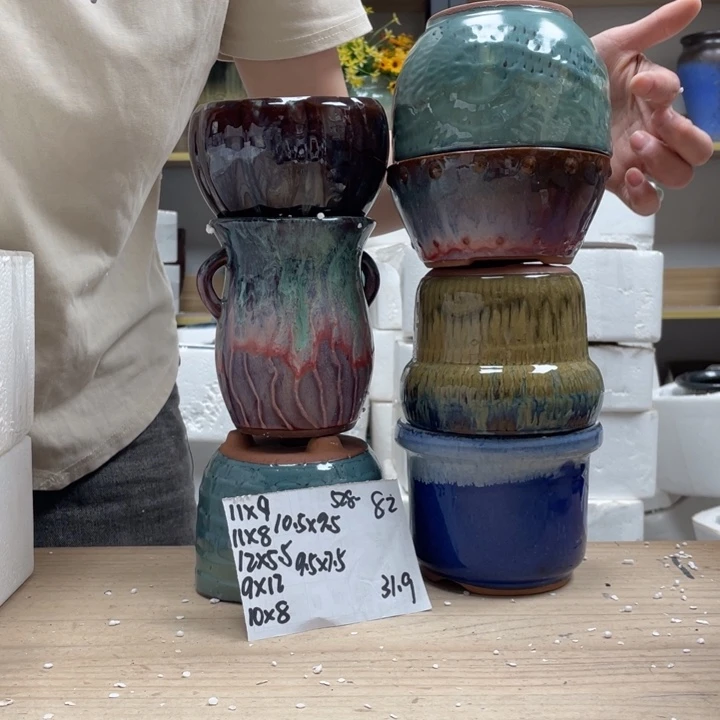 紫砂花盆多肉花盆微瑕82