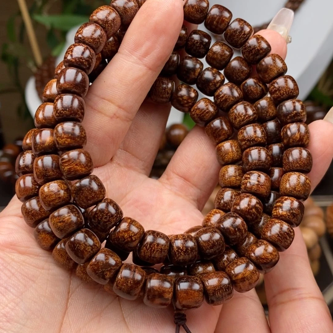 贡木手串/手链贡木8×9黑龙西瓜爆龙疤龙