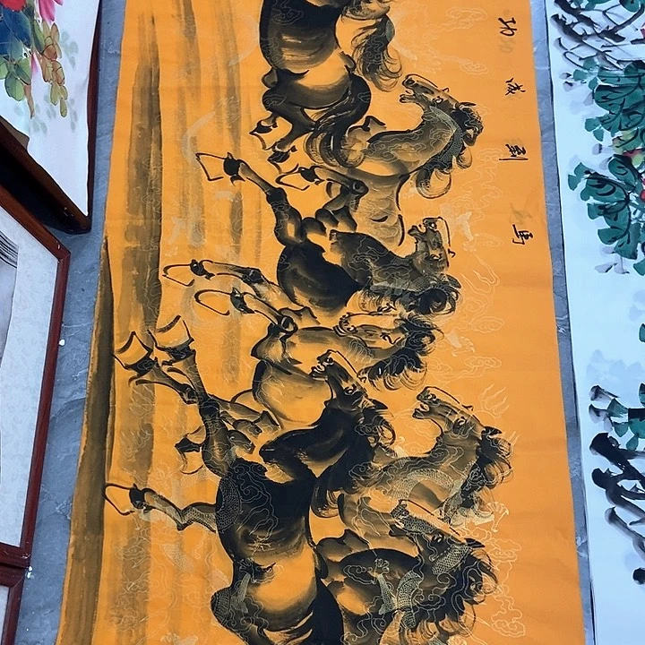 小周画廊的直播间