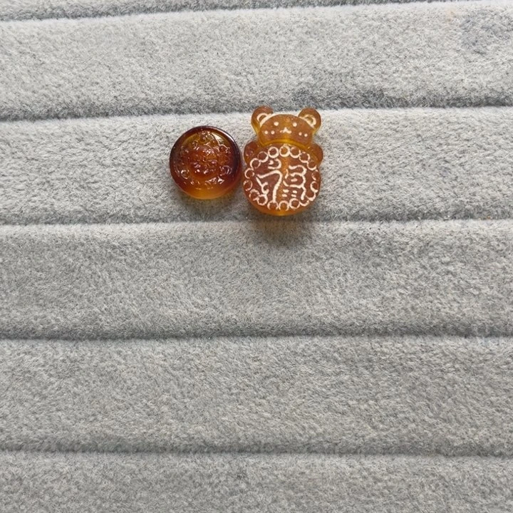 未镶嵌琥珀裸石肉***包天然蜜蜡配件