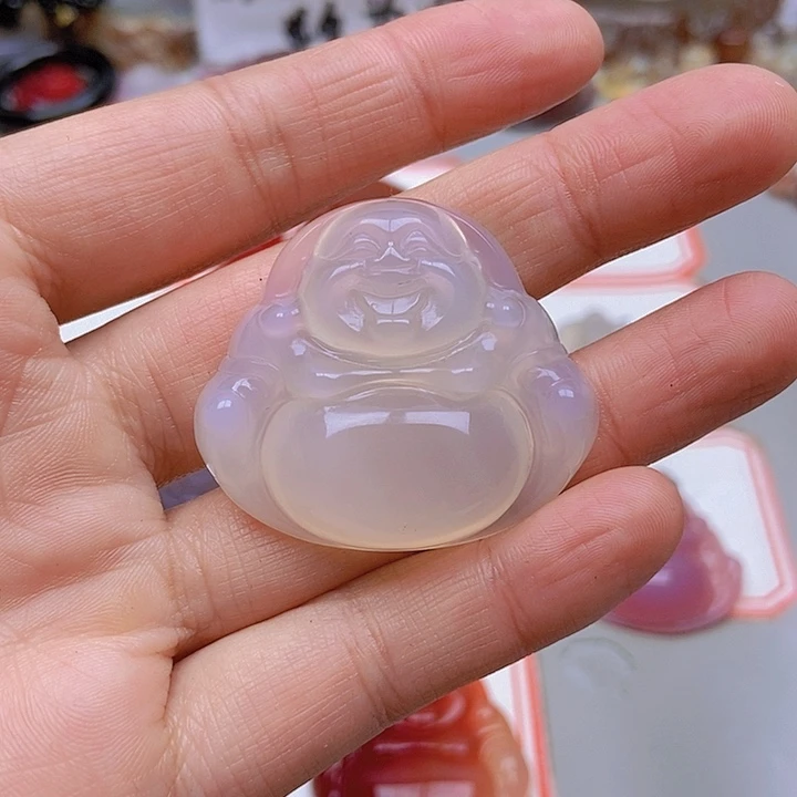 【闪购商品】未镶嵌玛瑙/玉髓珠宝半成品宝*奶