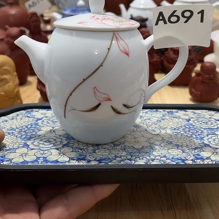 默认微瑕瓷器、茶具、壶、摆件，介意勿拍