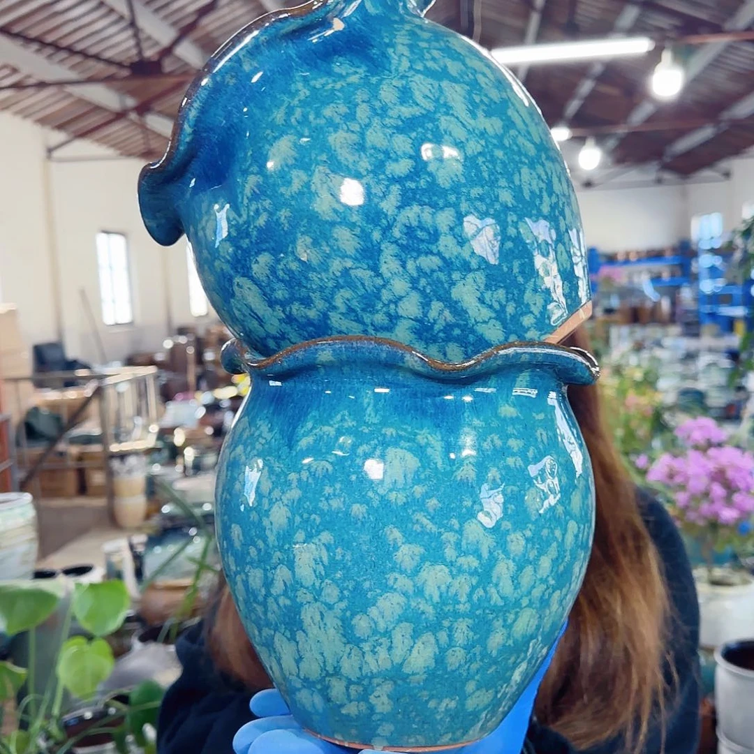 花盆紫砂高19口17