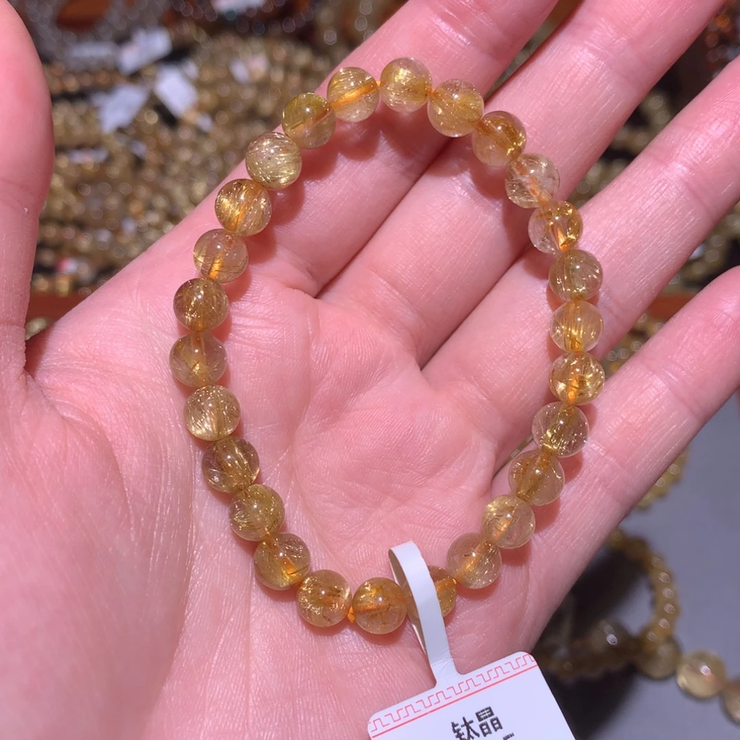 水晶未镶嵌手链7m