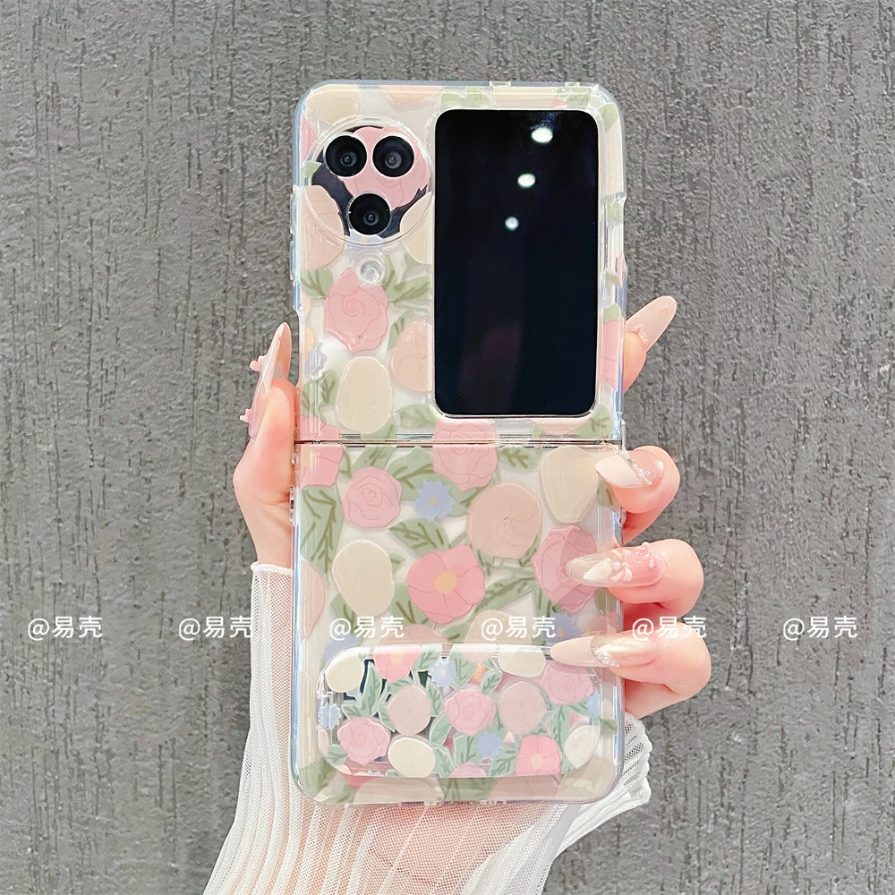 新款折叠适用于oppofindn3flip手机壳FINDN2FLIP女款可爱创意套