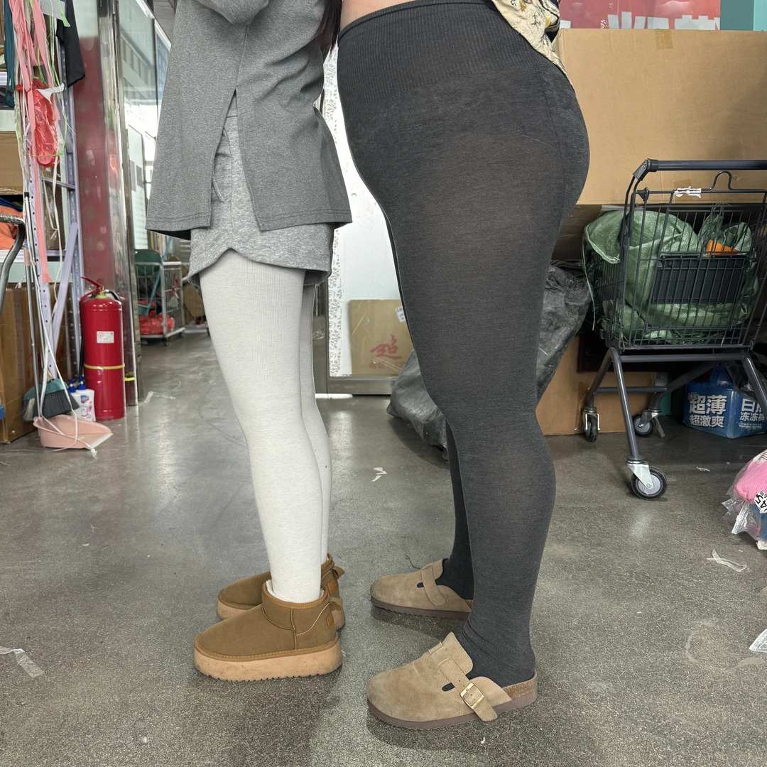 大码打底裤暖裤连脚裤保暖打底裤