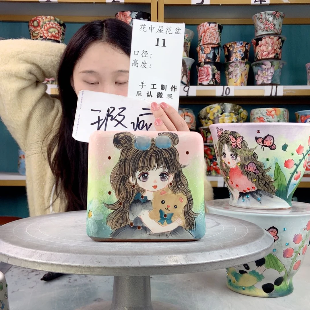 罐景德镇手工瑕疵11