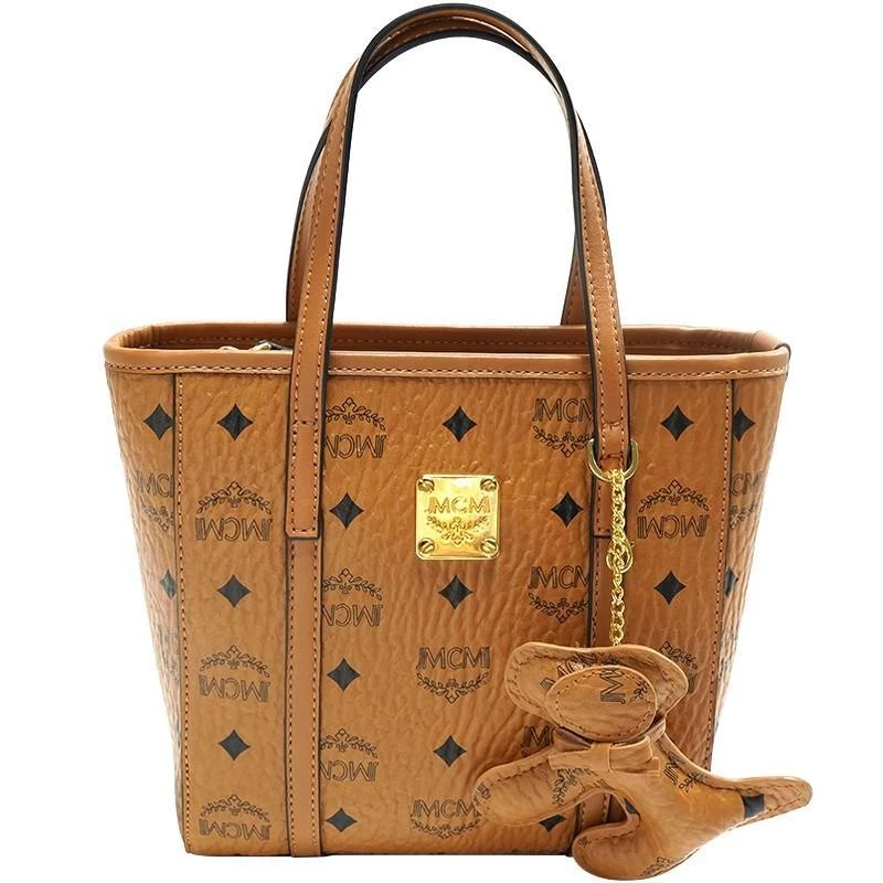新款MC菜篮子包女士经典老花满印单肩斜挎包简约时尚手提托特包包