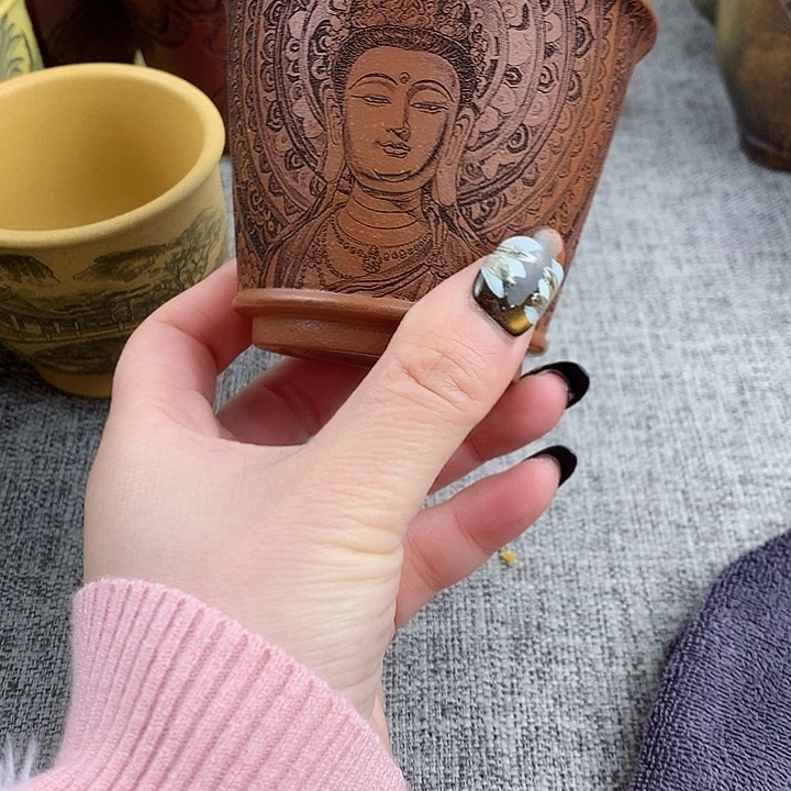 紫砂茶杯高端主人杯