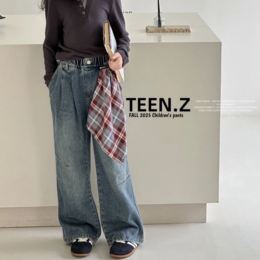 1718儿童休闲牛仔裤