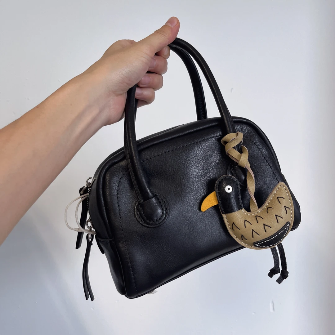 植鞣牛皮小包包简约大气包